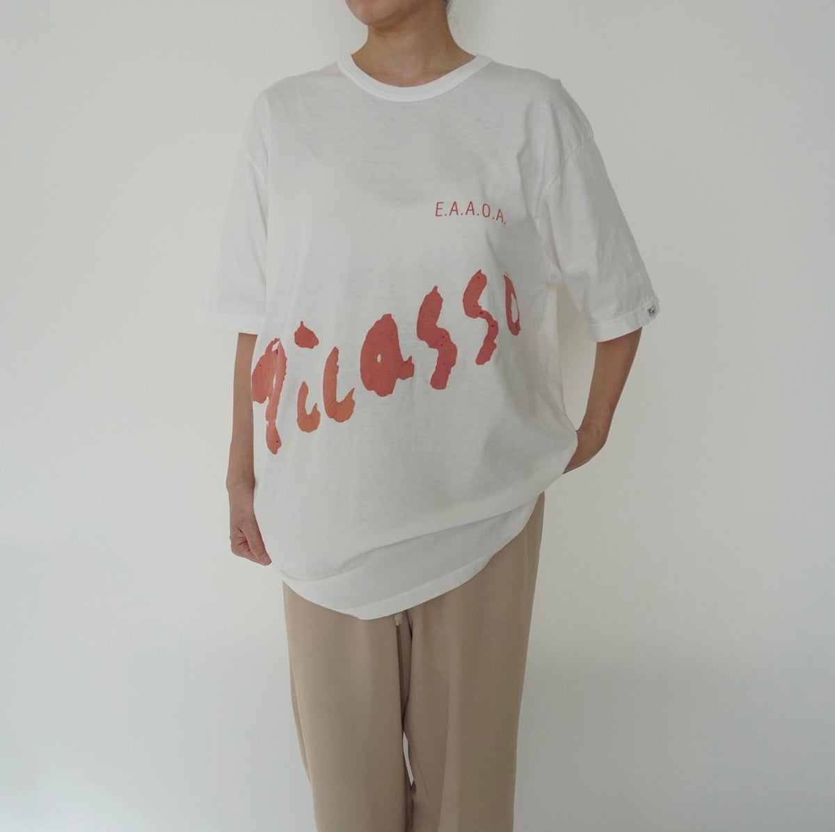 90s EURO "Picasso" Printed T-shirt