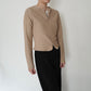 90s Zip Design Ribbed Top Made in UK