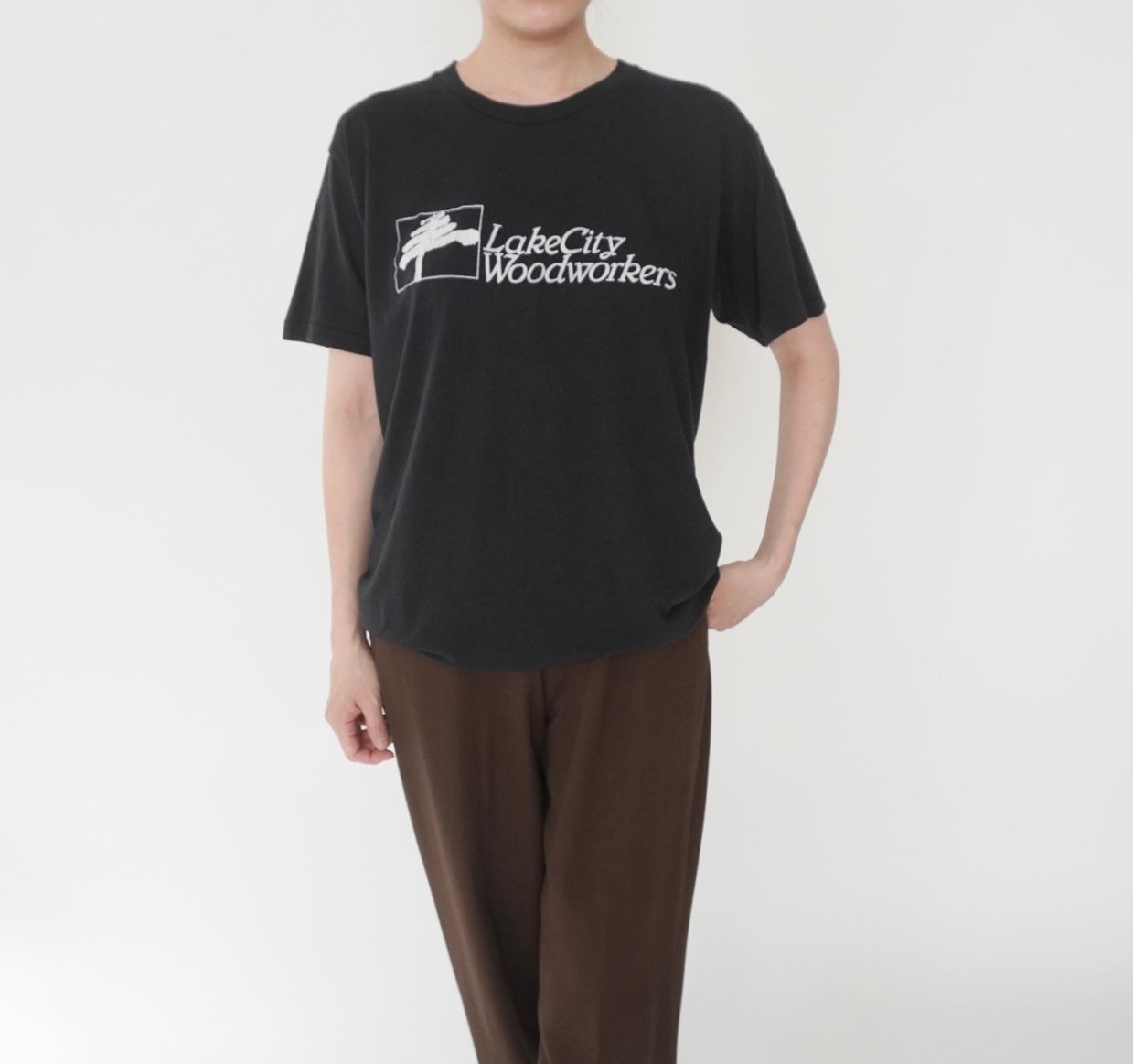 90s Printed T-shirt Made in Canada