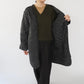 90s Black Light Coat