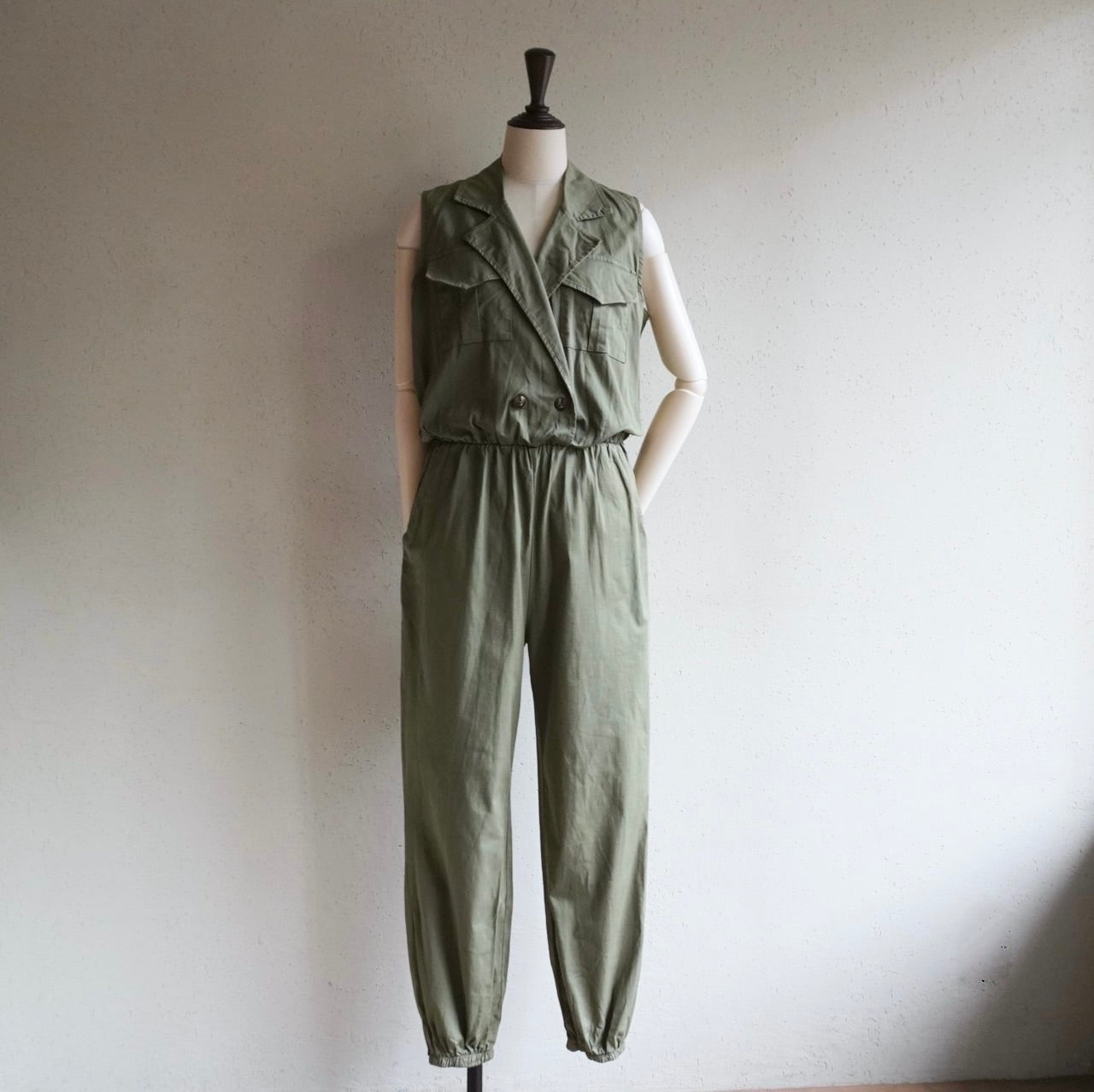 90s Sleeveless Jumpsuit Made in Italy