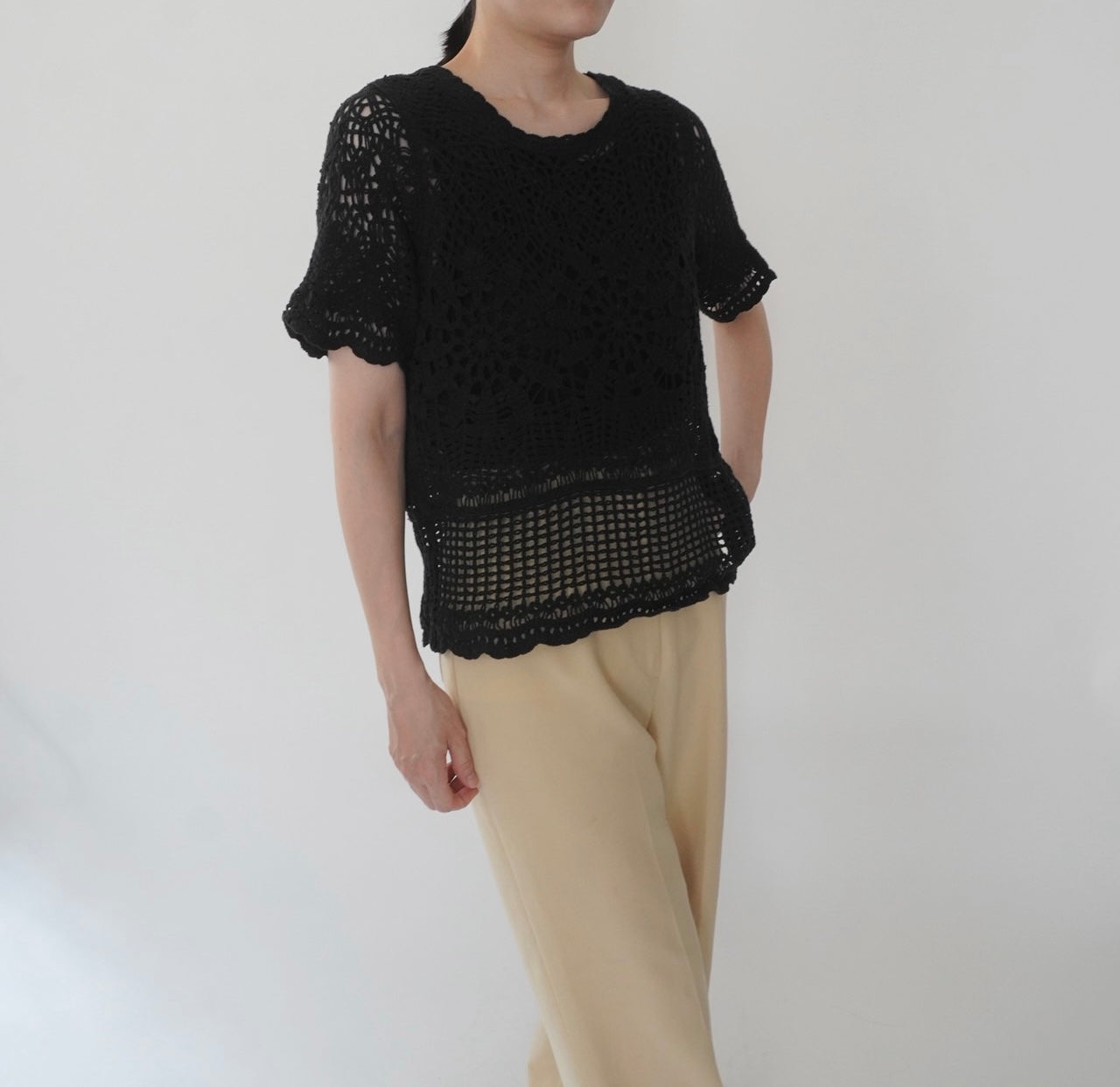 90s Crochet Top