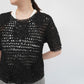 90s Cord Lace Top