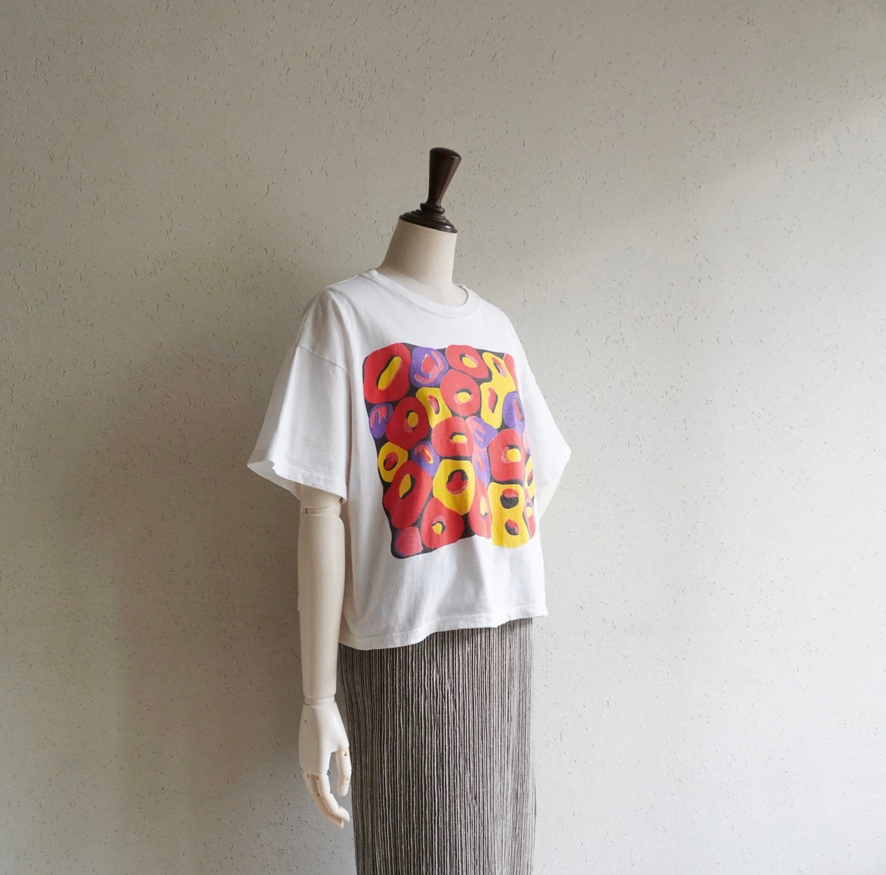 90s Cropped Printed T-shirt