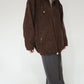 90s Design Brown Jacket