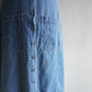 90s Denim Maxi Dress