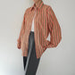 70s "Arrow" Striped Shirt