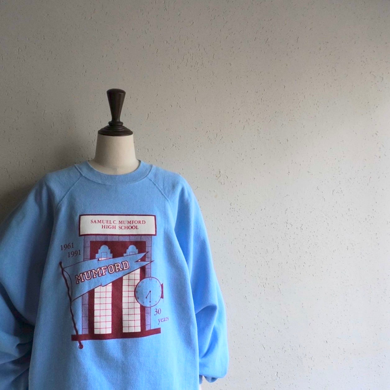 90s Printed Sweater Made in USA