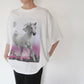 90s EURO Horse Printed T-shirt
