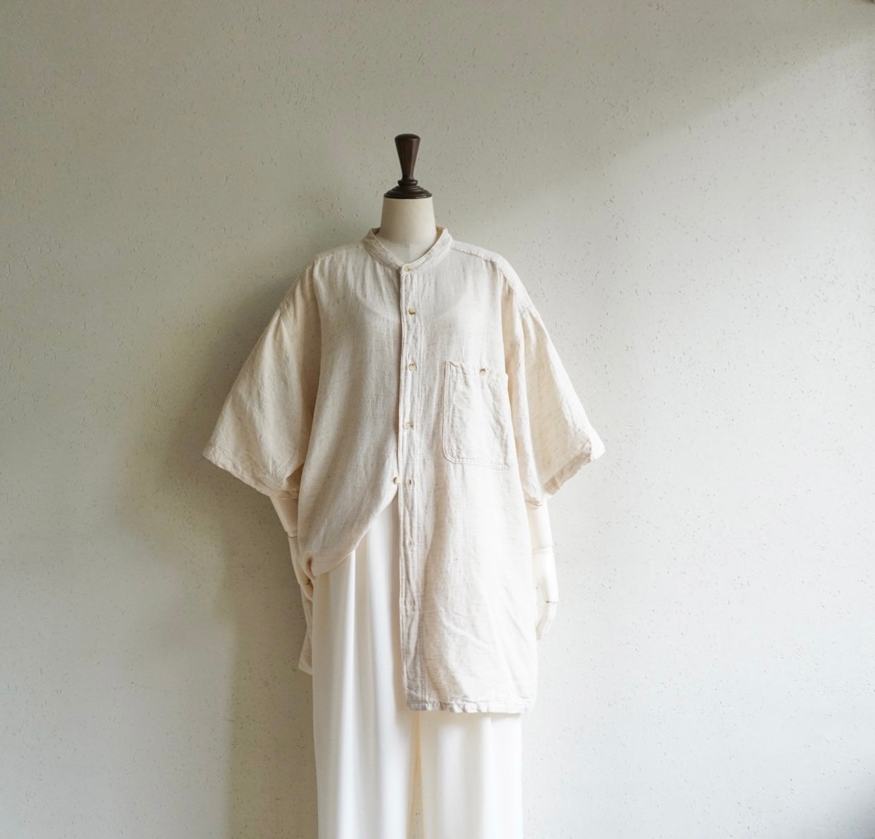 90s Oversized Linen Shirt