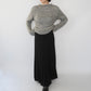 90s Maxi Pleats Skirt Made in USA