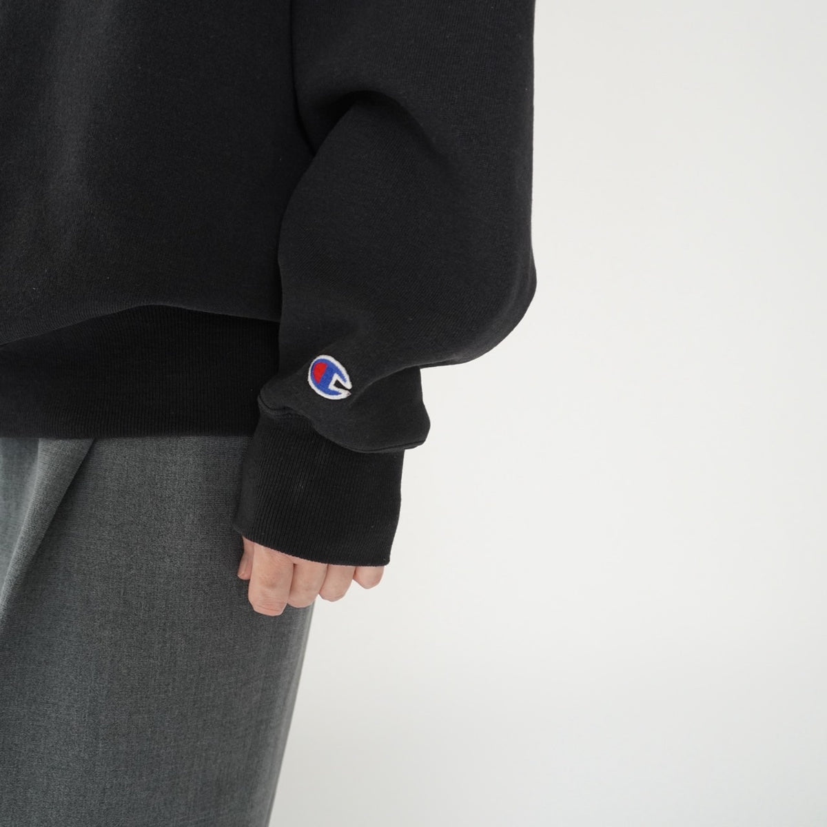 90s  ”Champion” Printed Sweater Made in USA
