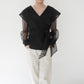 90s Sheer Design Blouse
