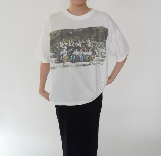 90s EURO Photo Printed T-shirt