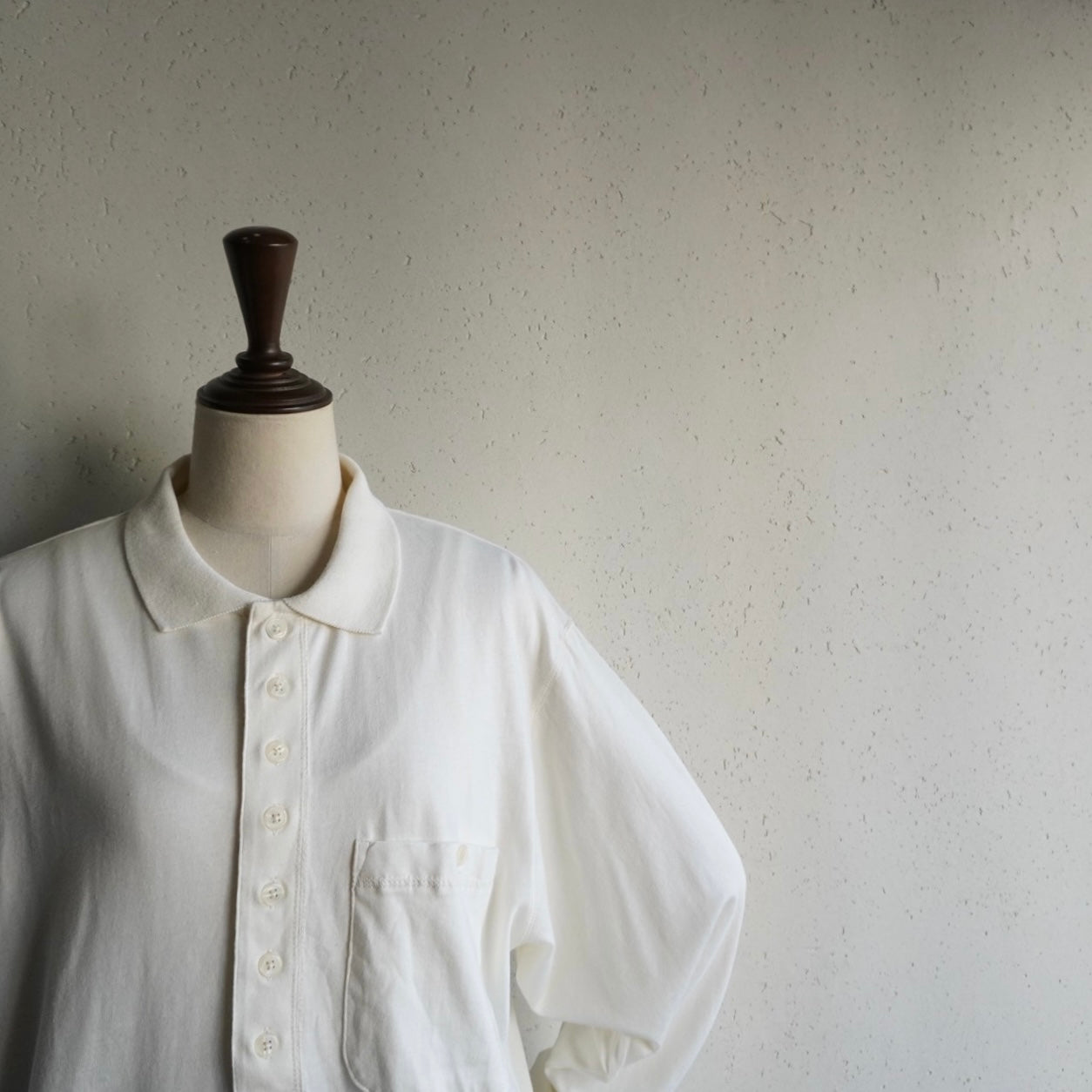 90s Ivory Cotton Top