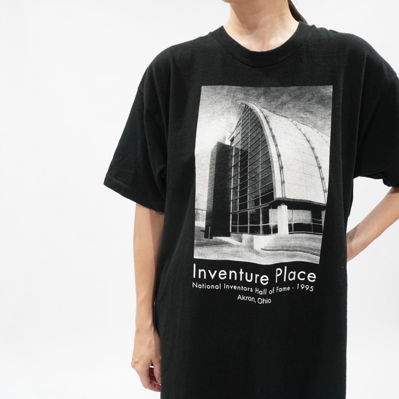 90s Photo Printed T-shirt Made in USA