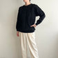90s Black Design Knit