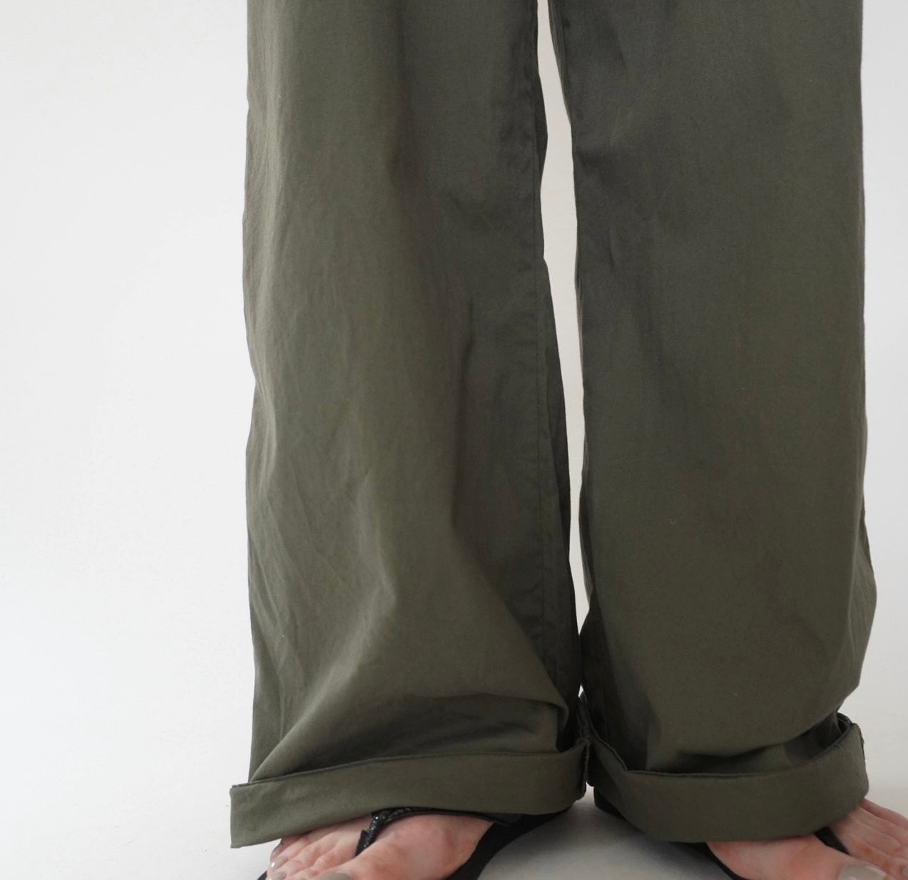 90s Cotton Wide Pants