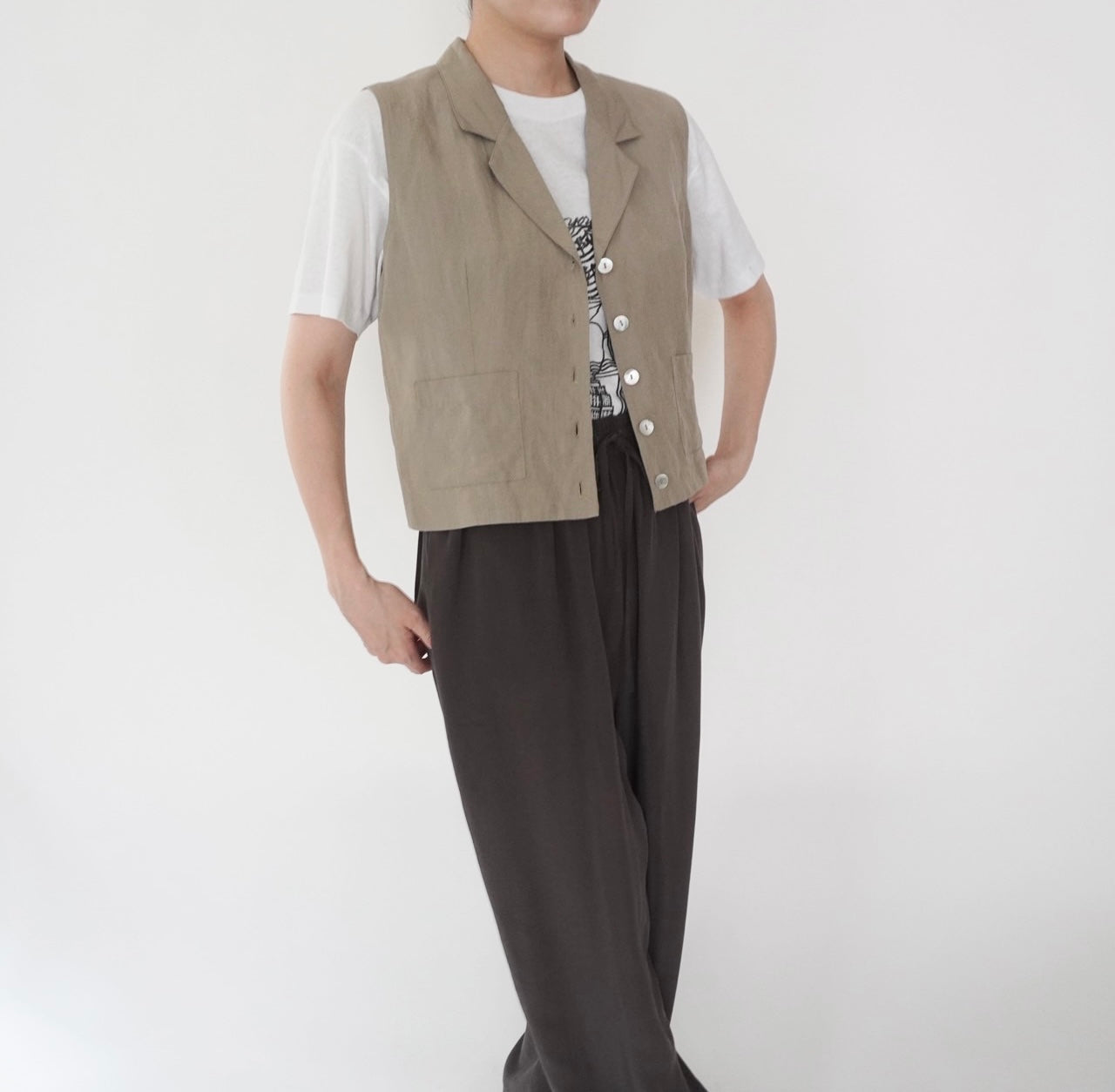 90s Silk Vest