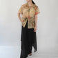 80s Printed Sheer Shirt Made in USA