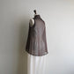 90s Sleeveless Sheer Shirt