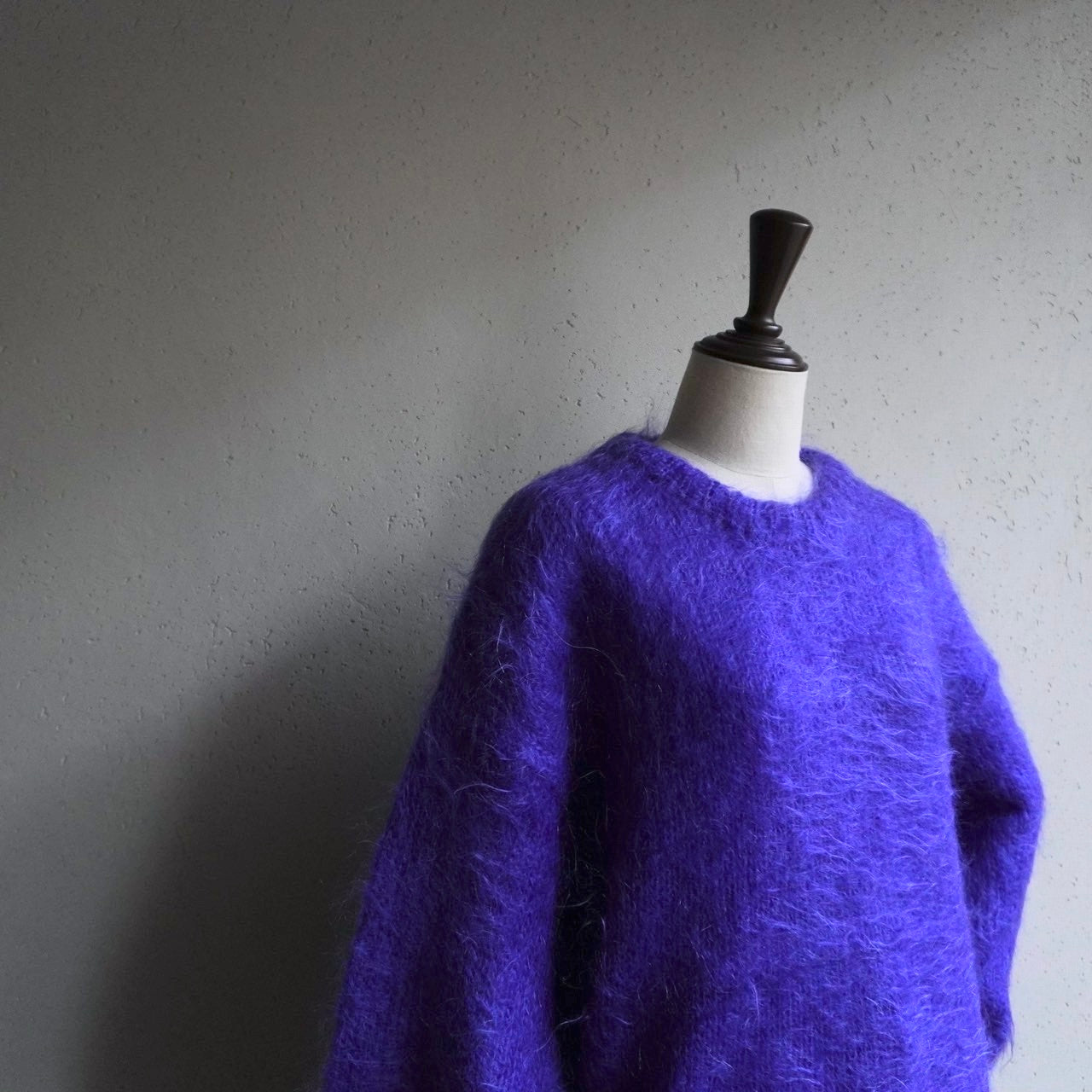 80s Blue Mohair Knit