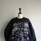 90s Printed Sweater Made in Ireland