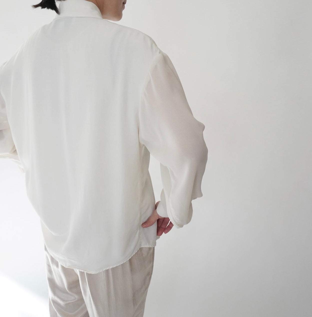 90s Cord Lace Shirt Made in USA