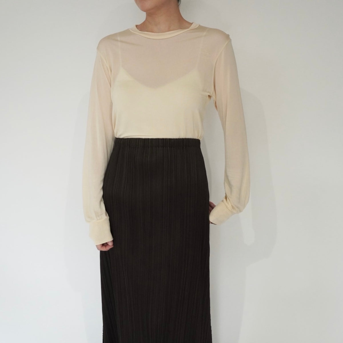 90s Sheer Silk Top