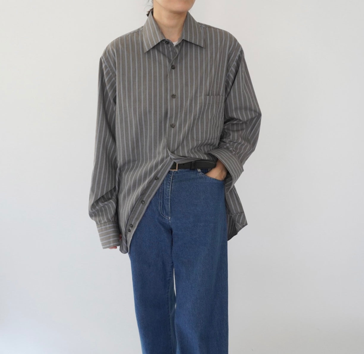 "Geoffrey Beene" Striped Shirt