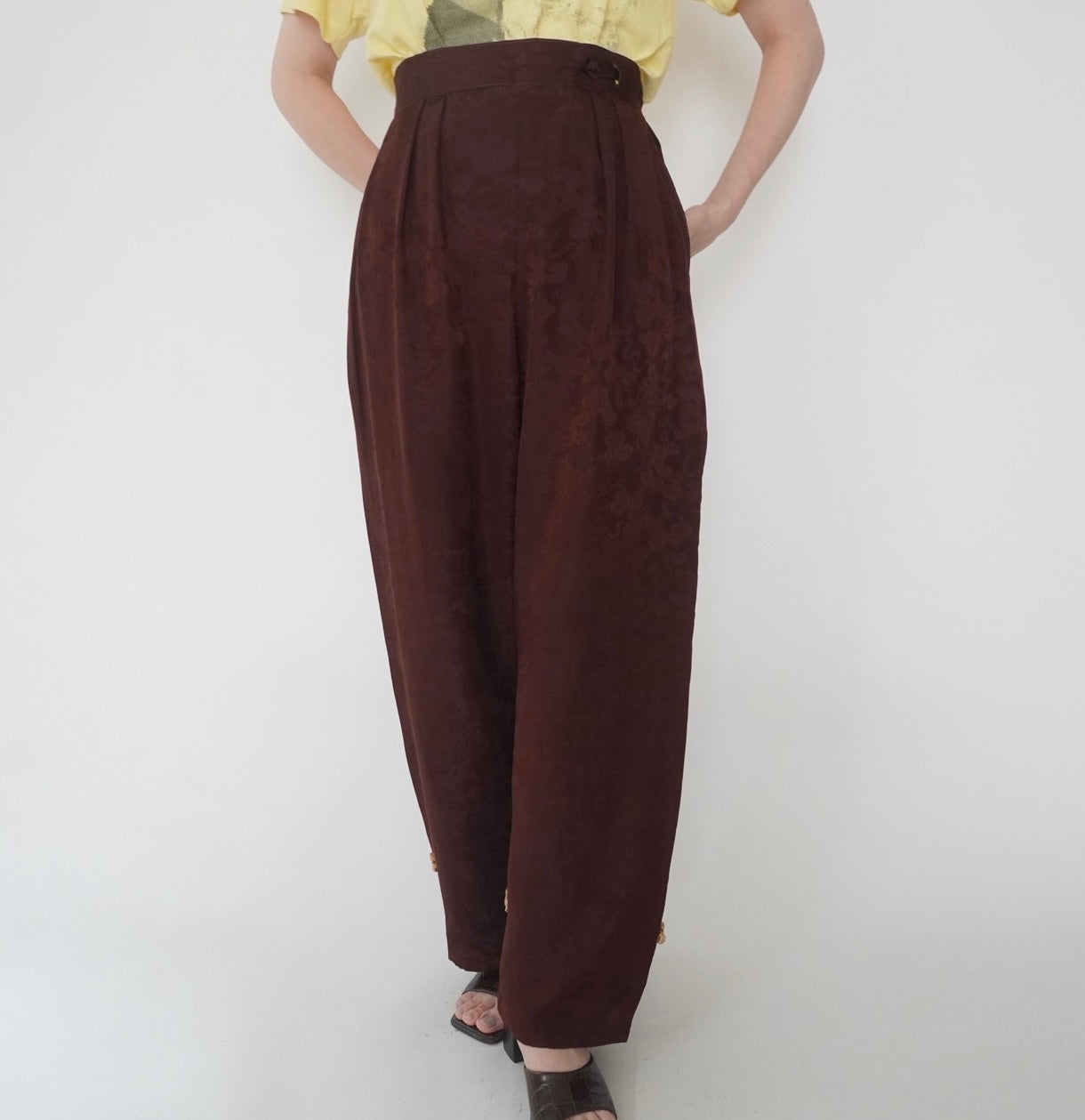 40s Silk Pants