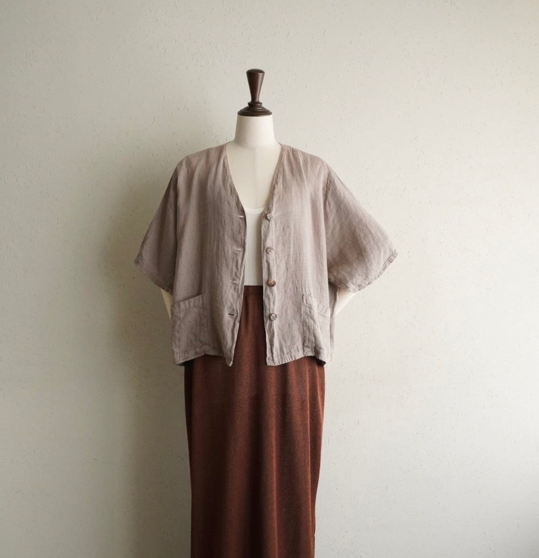 90s Linen Blouse Made in Italy