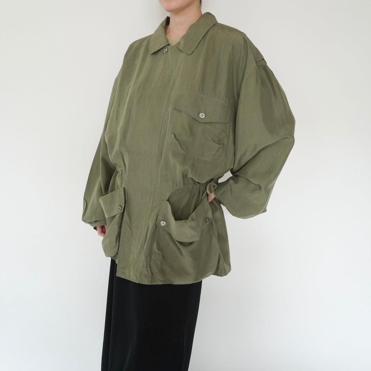 90s Silk Light Jacket