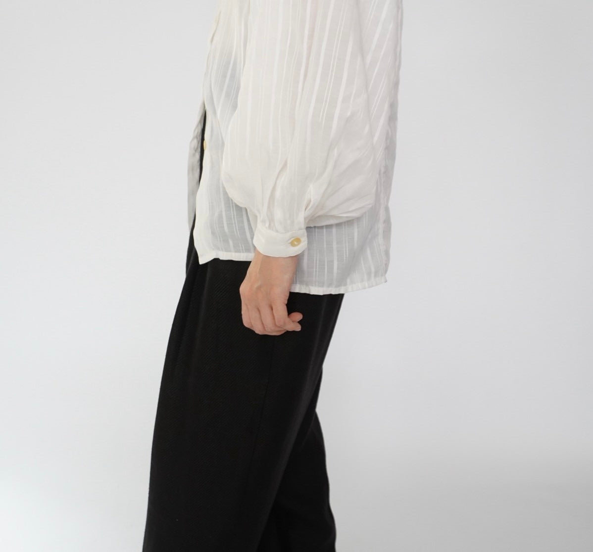 90s Sheer Shirt Made in Italy