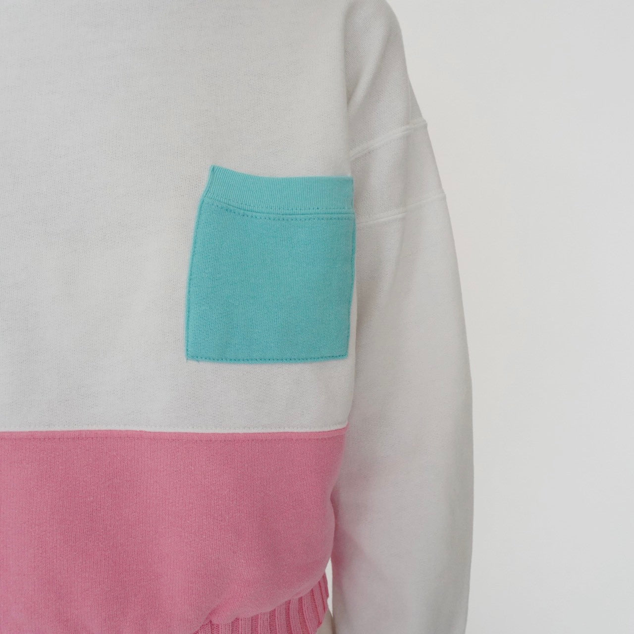 80s Pocket Sweater Made in USA
