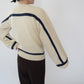 80s＂Rodier Paris" Design Knit