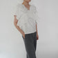 White Ruffle Top