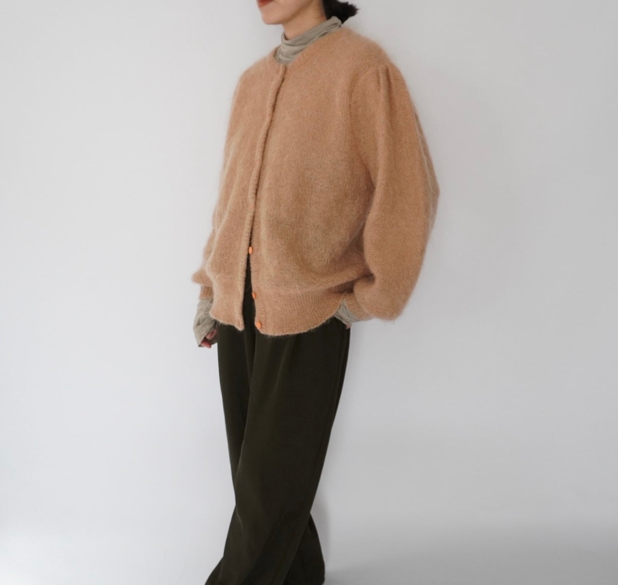 80s Mohair Knit Cardigan