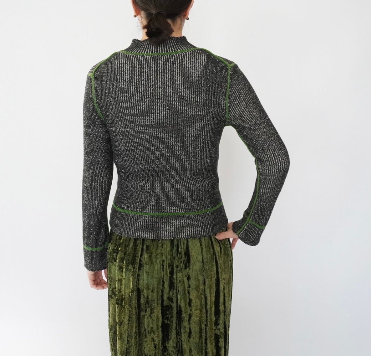 90s Design Ribbed Top