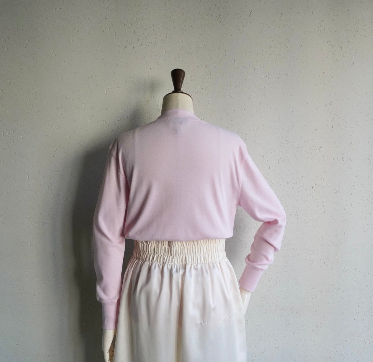 90s Pink Long Sleeves Top
