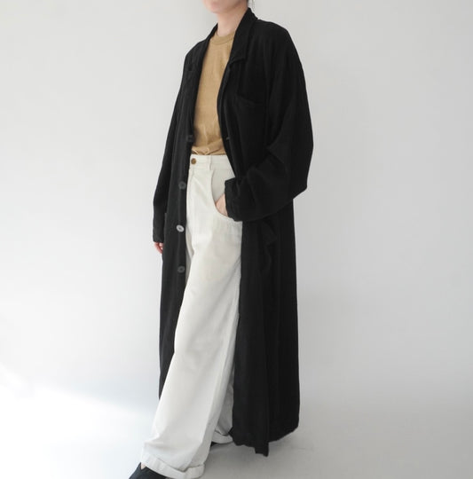 90s Linen Coat