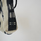 40s Woven Striped Bag