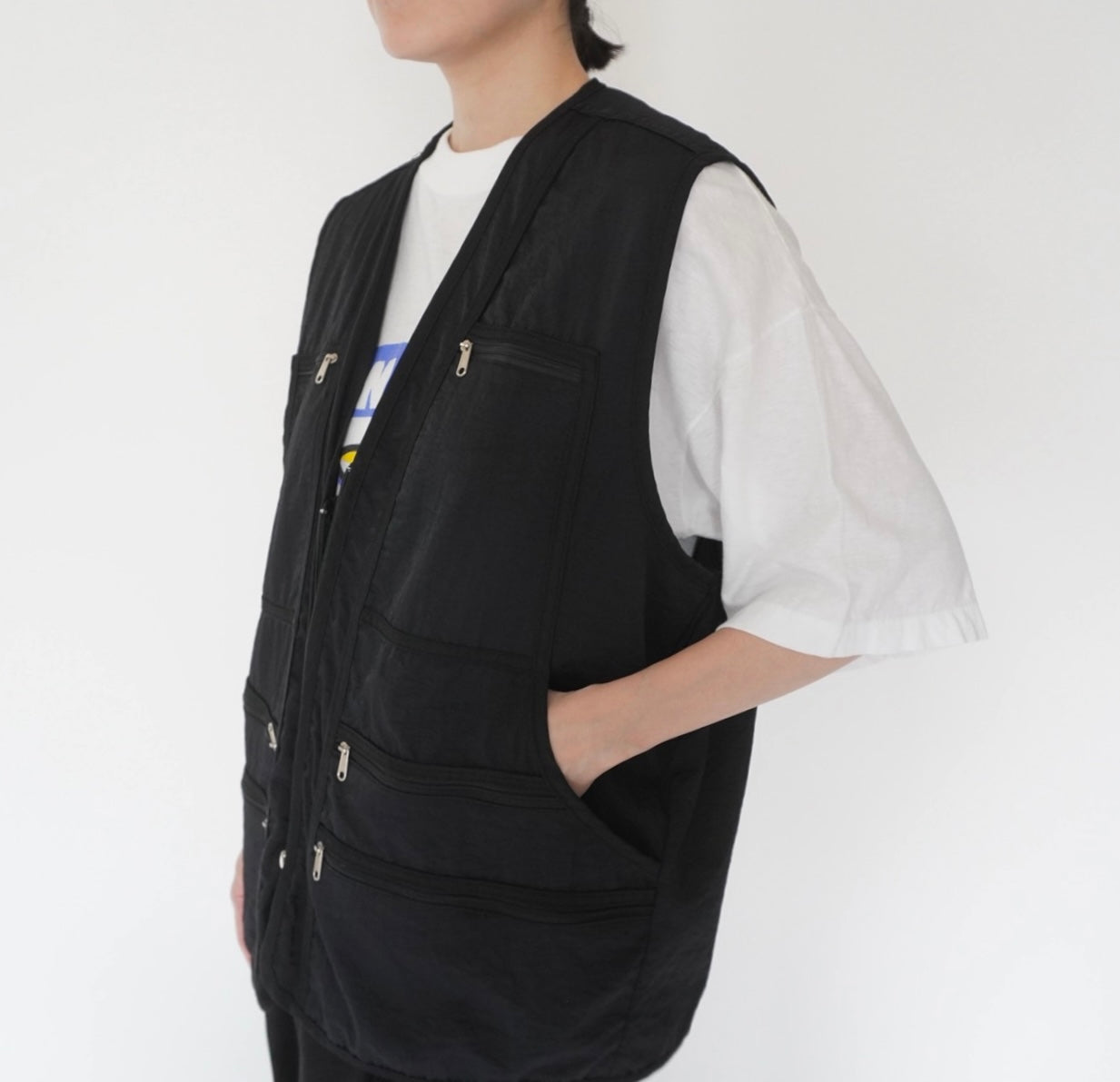 90s Design Zip Vest