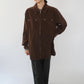 90s Zip Shirt Jacket