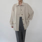90s Linen Jacket Made in USA