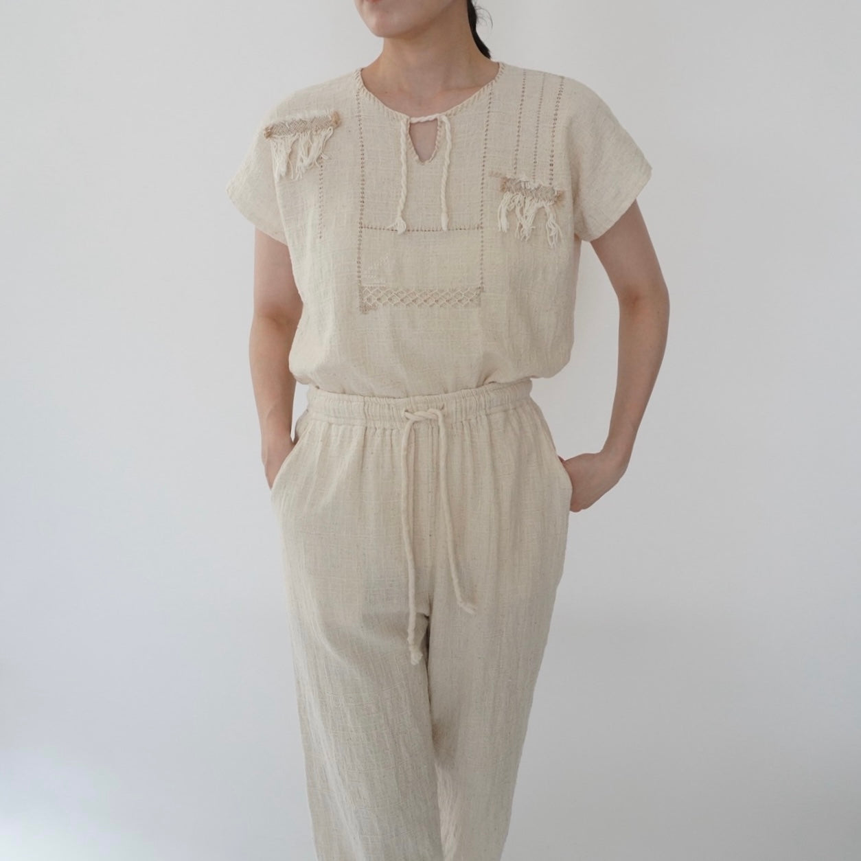 70s Fringe Design Top