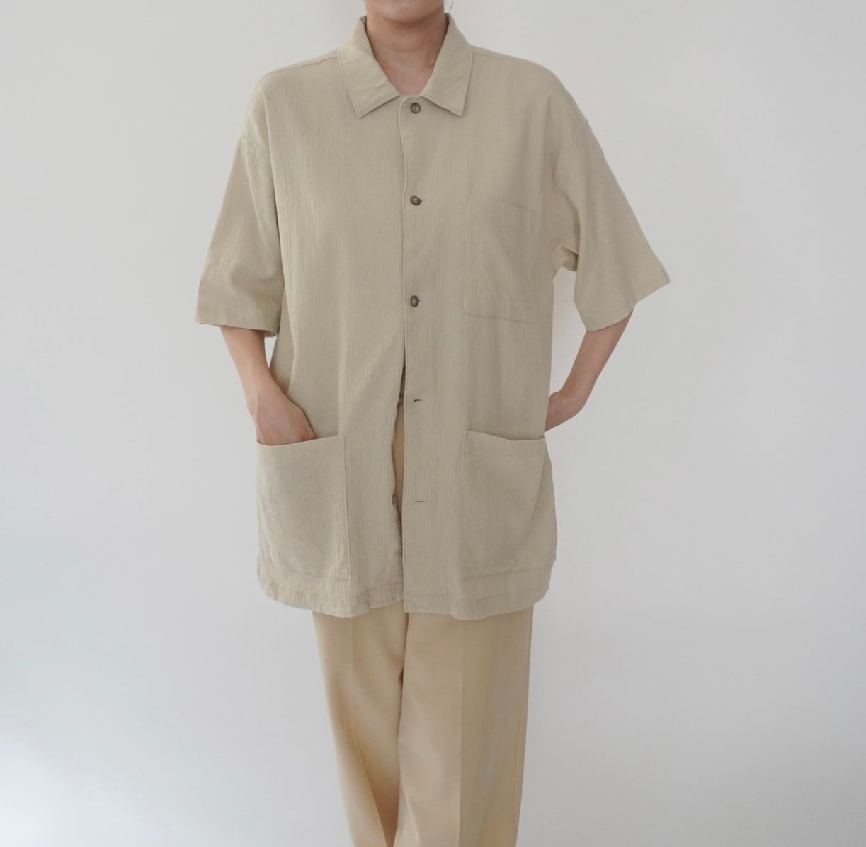 90s Beige Shirt
