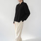 90s Cotton Knit Zip Top
