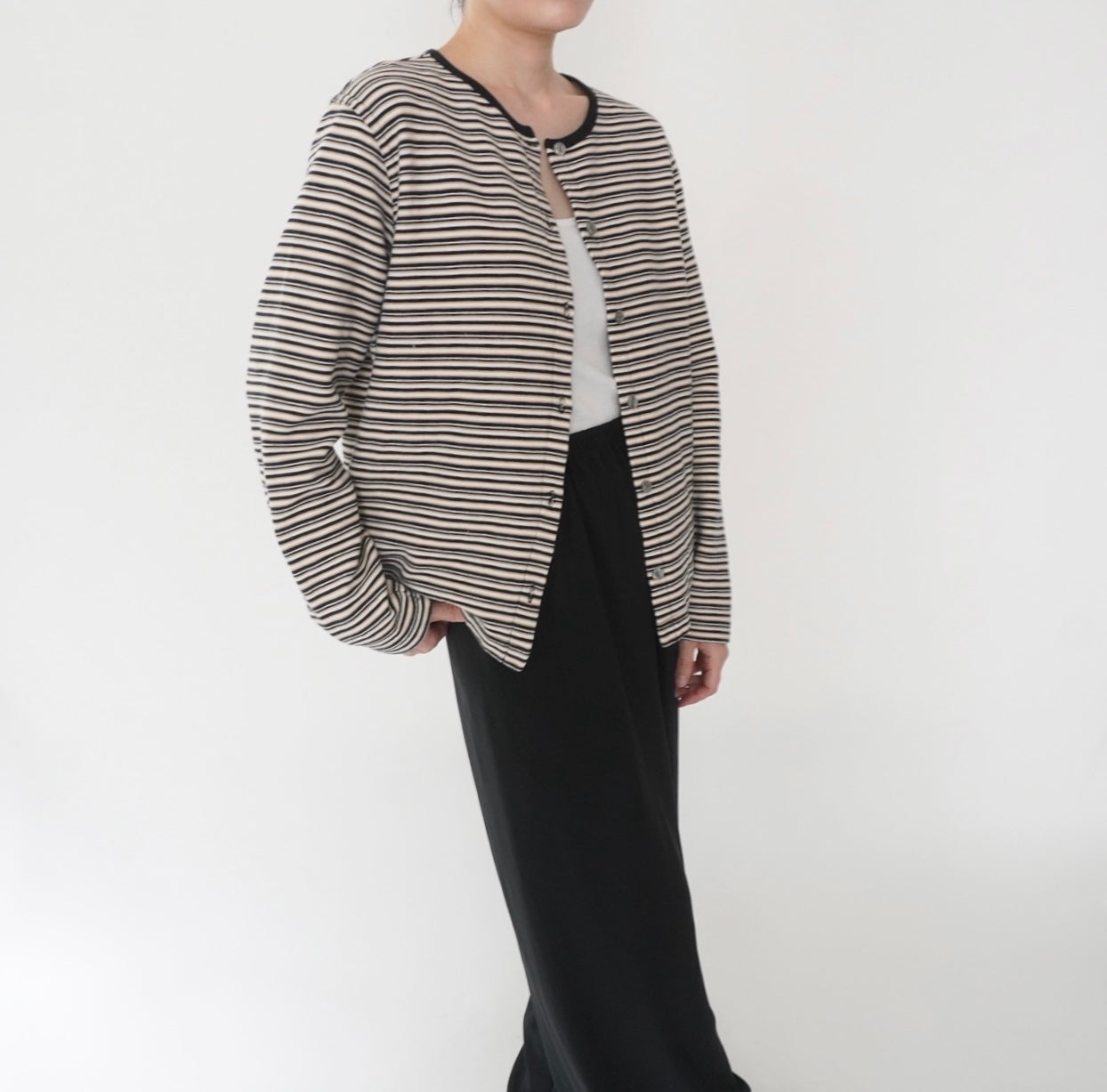 90s Striped Design Top
