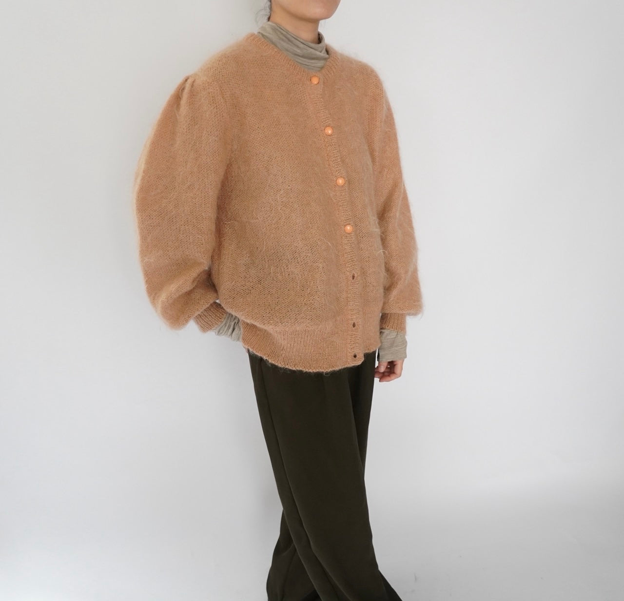 80s Mohair Knit Cardigan